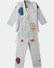 Shoyoroll Batch 134 RVCA x Kelsey Brookes • White • 2L/A2L • BRAND NEW –  BJJ Gi Seller