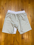 Shoyoroll Monochrome Training Fitted Shorts • White • XL • BARELY USED