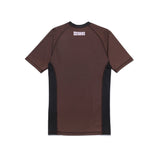 Shoyoroll Competitor 20.12 Rash Guard SS • Brown • Large (L) • BRAND NEW