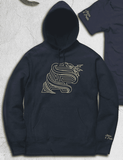 Albino and Preto F**k Snakes Hoodie • Navy • Large (L) • BRAND NEW