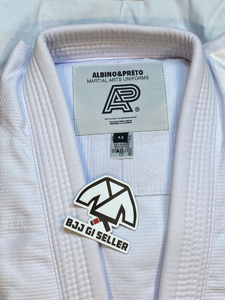 Albino and Preto Series 13 Brazil • White • A2 • BRAND NEW – BJJ