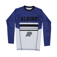 Albino and Preto 18 Comp Rash Guard LS • Blue • Extra Large (XL) • BRAND NEW