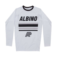 Albino and Preto 18 Comp Rash Guard LS • White • Medium (M) • BRAND NEW