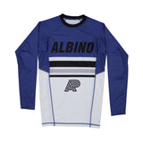 Albino and Preto 18 Comp Rash Guard LS • Blue • Large (L) • BRAND NEW