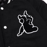 Albino and Preto 2022 Reserve Membership Varsity Jacket • Black • L • BRAND NEW