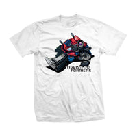 Shoyoroll Transformers Armbot Tee • White • Large (L) • BRAND NEW