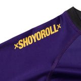 Shoyoroll 2022 Ranked Rash Guard SS • Purple • Large (L) • BRAND NEW