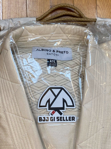 Albino and Preto Batch 72 Satori • Unbleached • A1L • BRAND NEW – BJJ Gi  Seller