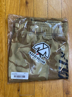 Shoyoroll Training Fitted Shorts (BF20) • Tan Camo • Large (L) • BRAND NEW