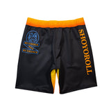 Shoyoroll Malibu Training Fitted Shorts (Yellow) • Black • Medium • BRAND NEW