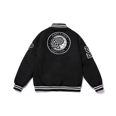 Albino and Preto 2022 Reserve Membership Varsity Jacket • Black
