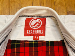 Shoyoroll Batch 27 T-BONE • White • A2 • BARELY USED – BJJ Gi Seller