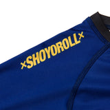 Shoyoroll 2022 Ranked Rash Guard SS • Blue • Extra Large (XL) • BRAND NEW