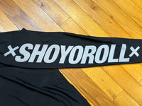 Shoyoroll OG Purple Logo w/Heatstamp • Black • Large (L) • BARELY USED