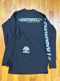 Shoyoroll OG Purple Logo w/Heatstamp • Black • Large (L) • BARELY USED