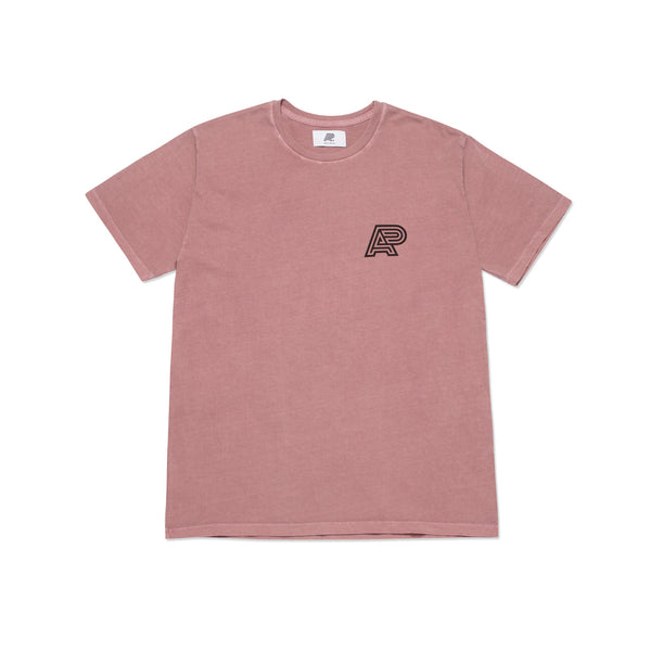Albino and Preto Pigment Dyed Mark Tee • Salmon • Large (L) • BRAND NEW