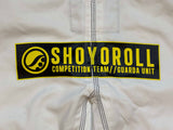 Shoyoroll Comp Standard XV Q1 w/Athlete Heatstamps • White • A2 • GENTLY USED