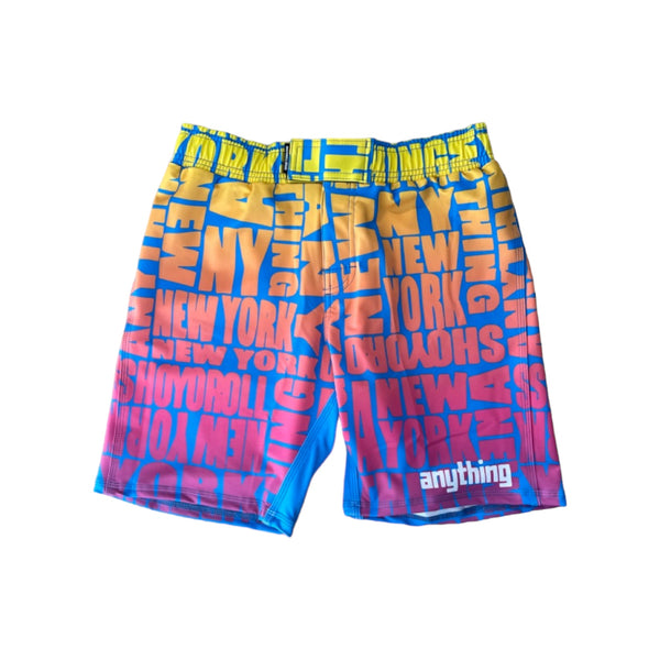 Shoyoroll x aNYthing Training Fitted Shorts • Multi-Color • XL • BRAND NEW