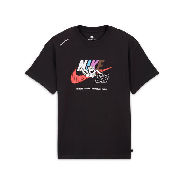 Albino and Preto Nike SB Tee (Japanese Import) • Black • Extra Large • BRAND NEW