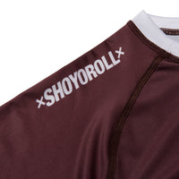 Shoyoroll 2023 Ranked Rash Guard SS • Brown • Large (L) • BRAND NEW