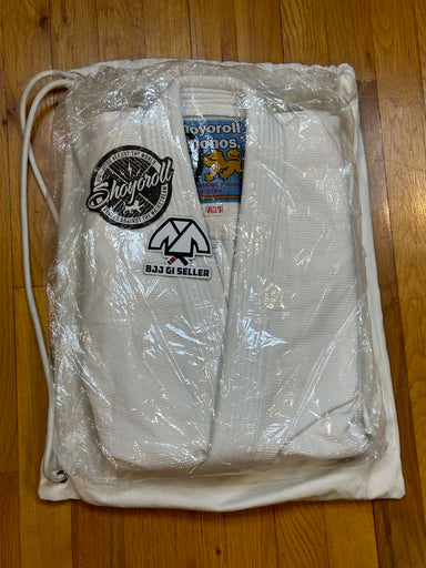 Shoyoroll Batch 9 Yin • White • A3S • BRAND NEW – BJJ Gi Seller