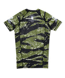 Shoyoroll x Neighborhood Rash Guard SS • Tiger Camo • XL • BRAND NEW