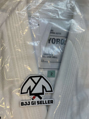 Shoyoroll Tangerine Competitor • White • 2/A2 • BRAND NEW – BJJ Gi 