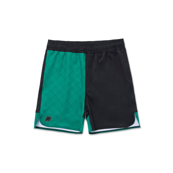 Albino and Preto Harp Fitted Shorts • Black/Green • Large (L) • BRAND NEW