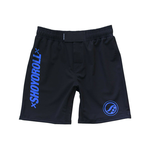 Shoyoroll 2019 Q4 Ranked Flex Fitted Shorts • Black/Blue • Large • BRAND NEW