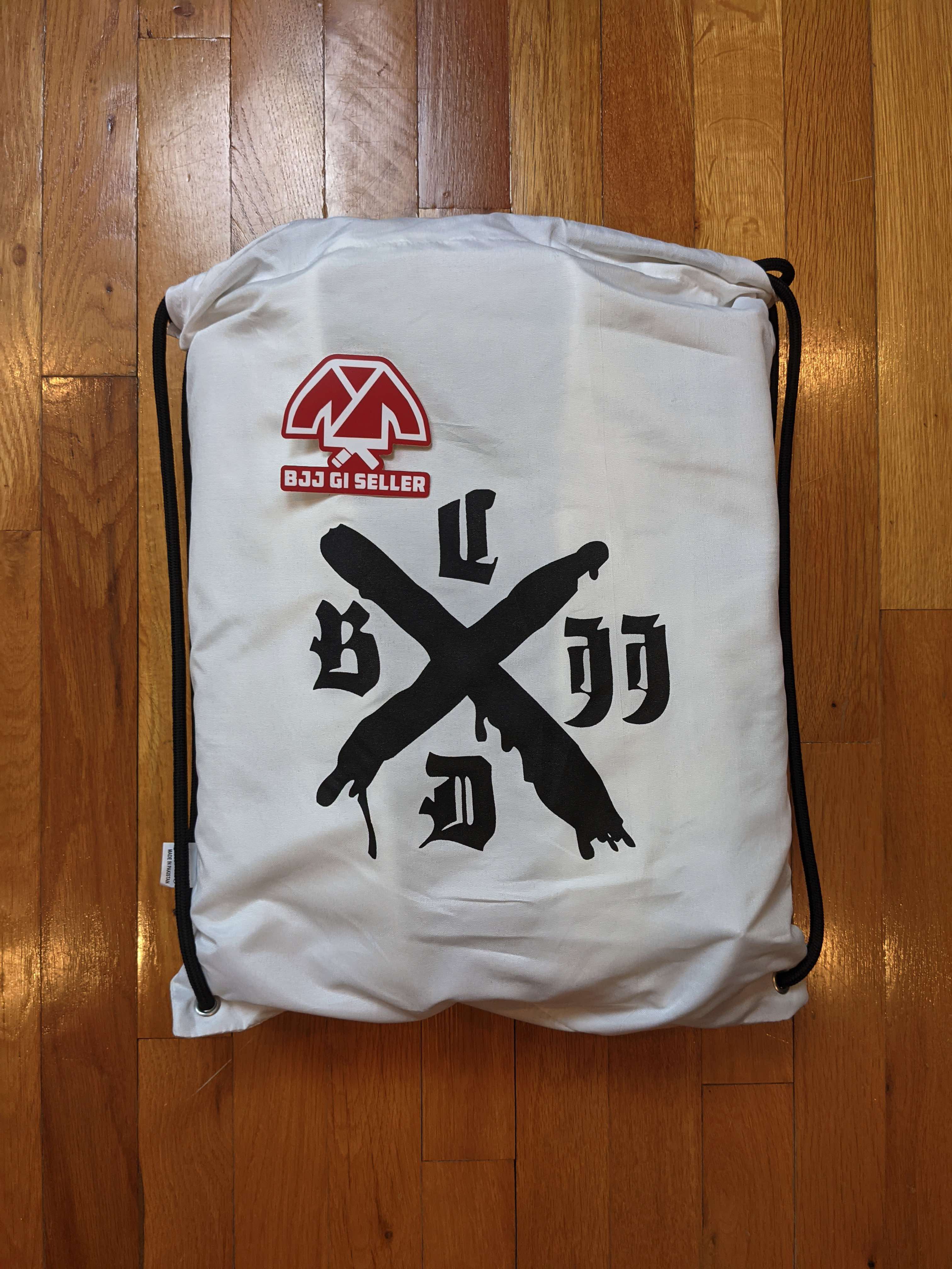 Albino and Preto A&P x Carpe Diem • White • A2 • BARELY USED – BJJ Gi Seller