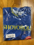 Shoyoroll Stampede Training Rash Guard Long Sleeve • Medium • Blue • BRAND NEW